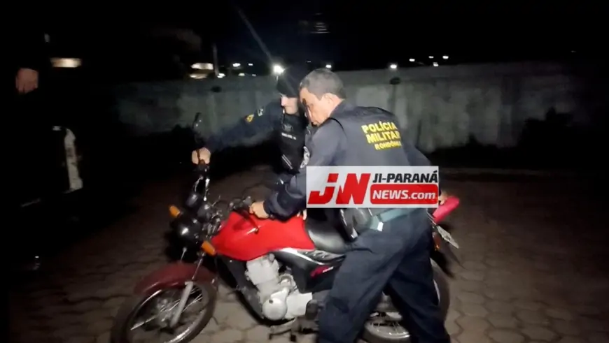 Ação eficiente da Polícia Militar de Ji-Paraná resulta na recuperação de motocicletas furtadas