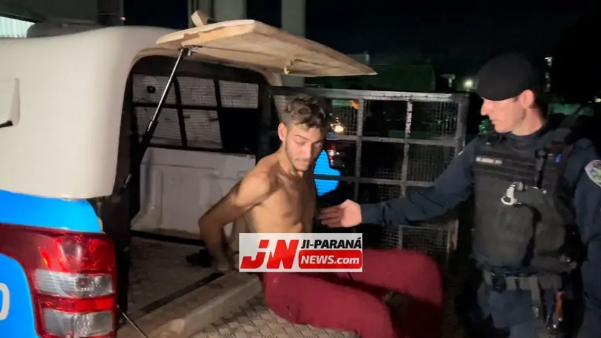 Polícia Militar prende suspeito de roubo no bairro Nossa Senhora de Fátima