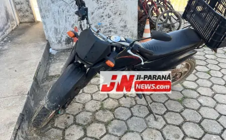 Fuga: Suspeito Abandona Moto e Escapa da Polícia em Bairro São Francisco