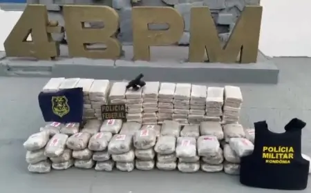 Polícia Federal combate tráfico de drogas em Rondônia