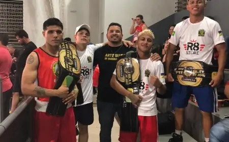 Três atletas ji-paranaenses conquistam títulos inéditos sagrando-se campeões na MODALIDADE BOXE em suas respectivas categorias