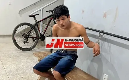 Polícia Militar prende foragido com droga  em Ji-Paraná