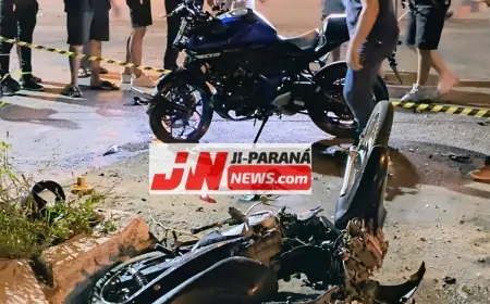 Urgente- Acidente de trânsito deixa uma vítima fatal na noite de domingo