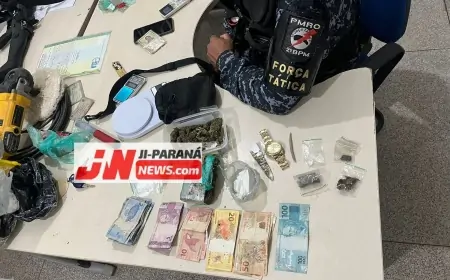 Força Tática fecha comércio de entorpecentes no bairro Santiago