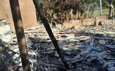 Ji-paranaense tem residência incendiada, suspeita de ato criminoso e precisa de ajuda