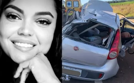 NOVAS IMAGENS: Grave acidente na BR 163 - Condutora ji-paranaense capota carro e não resiste aos ferimentos