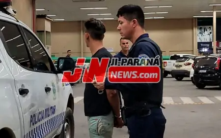 Homem é Preso Após Tentar Furtar Supermercado no Centro de Ji-Paraná