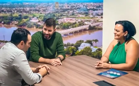 Deputado Nim Barroso se reúne com diretoria da CDL, em Ji-Paraná