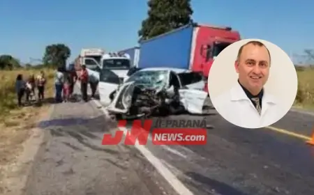 Tragédia na BR-174: Médico ortopedista de Rondônia e irmão falecem em acidente fatal