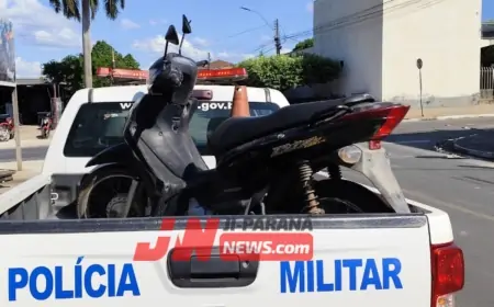 Polícia Militar Recupera Motoneta em Ji-Paraná
