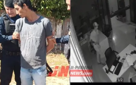 PM prende indivíduo por arrombamento e furto em comércio de Ji-Paraná