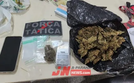 Polícia Militar faz apreensão de maconha e prende dois suspeitos
