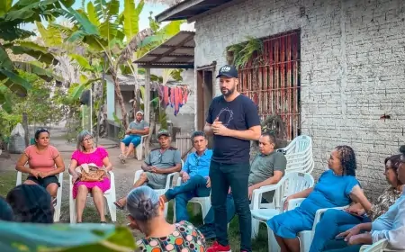 Deputado Nim Barroso visita associação e ouve anseios da população de Presidente Médici