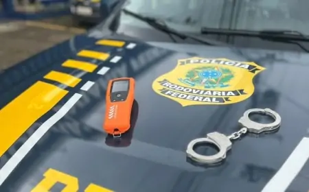 Caminhoneiro é detido pela PRF por embriaguez ao volante na BR 364 em Ji-Paraná