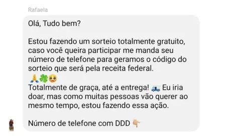 Alerta: golpes de sorteio e intermediador crescem na cidade de Ji-Paraná