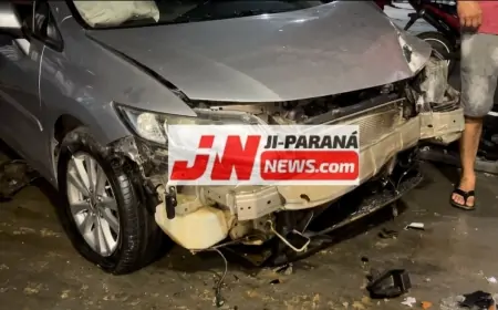 Acidente de Trânsito na Rua T-23 entre K-0 e K-1