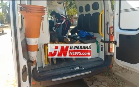 Jovem é Agredido no bairro Val Paraíso e Socorrido pelo SAMU