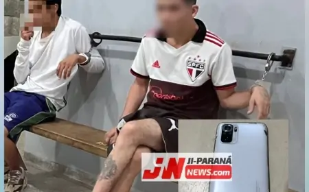 Polícia prende suspeito de pratica de furto e possivel receptador