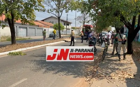 Acidente em Ji-Paraná: Empresária Perde a Vida em Queda de Motocicleta