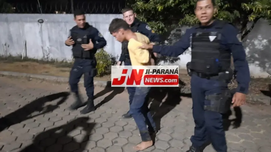 Polícia Detém Jovem após Tentativa de Agressão contra Pai