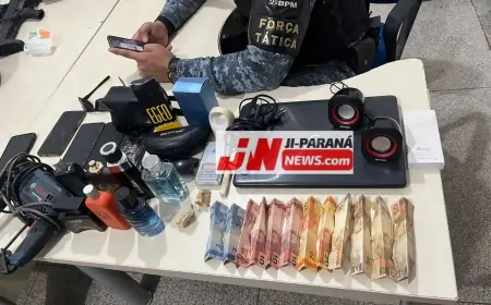 Ação da Força Tática Resulta em Prisão de Traficante no Bairro Val Paraíso