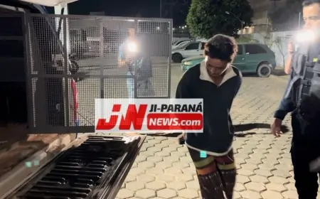 Polícia Militar em Ji-Paraná Captura Foragido Condenado por Roubo