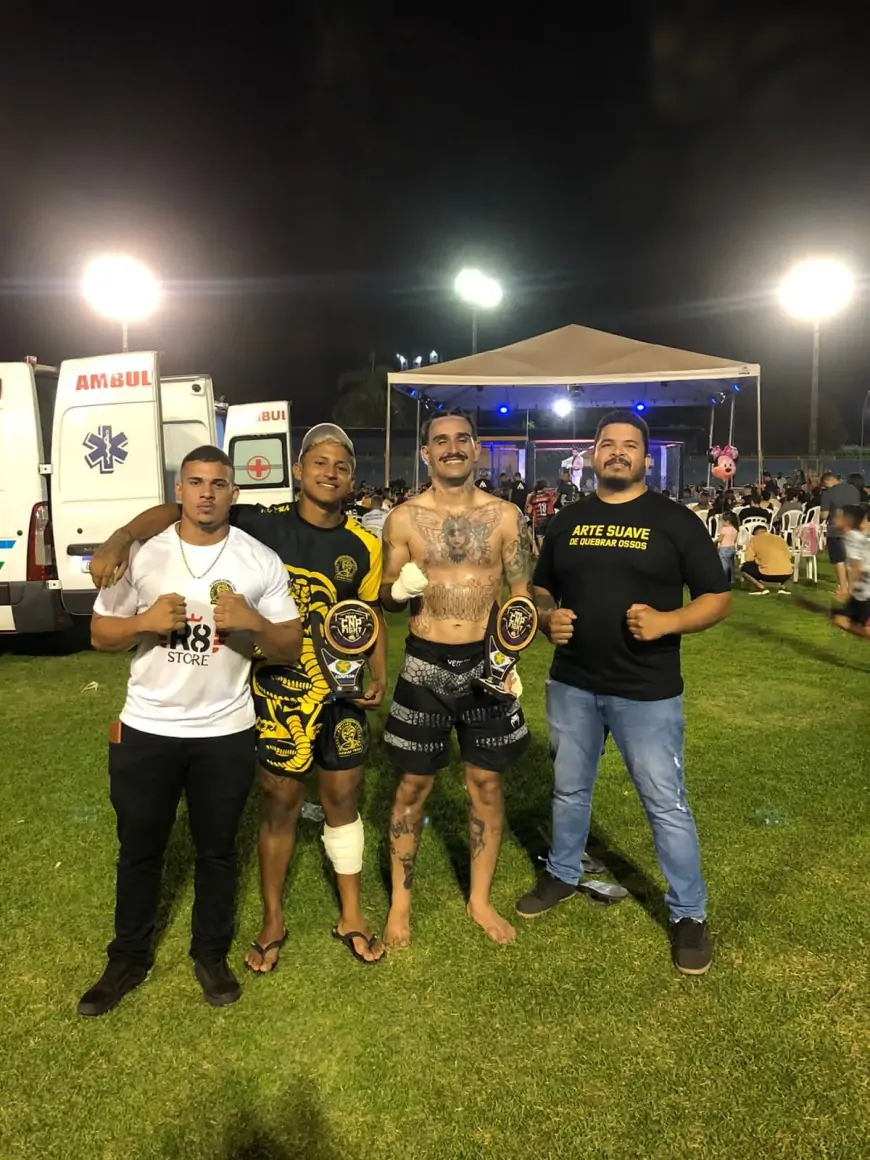 Atletas de Ji-Paraná conquistam títulos no jiu-jitsu e MMA