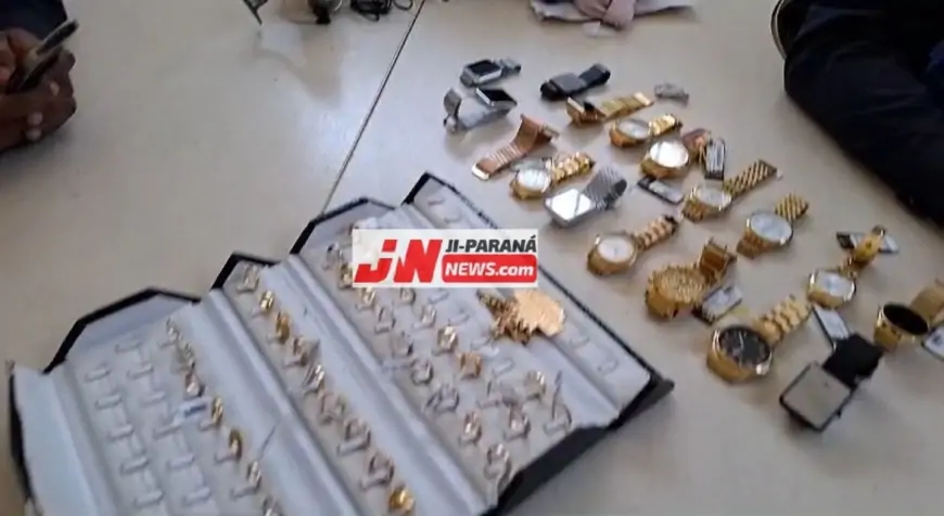 Ação da Polícia Militar Resulta na Apreensão de Menor com uma grande quantidade de produtos de procedência duvidosa