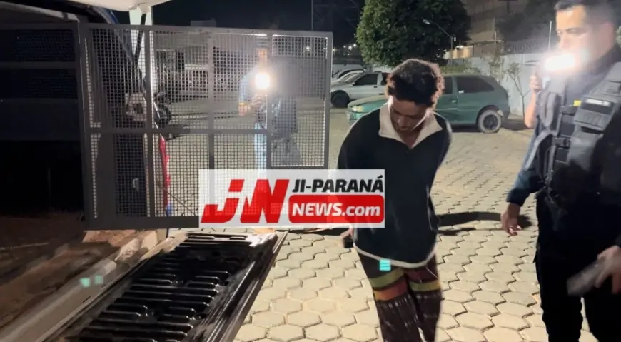 Polícia Militar em Ji-Paraná Captura Foragido Condenado por Roubo