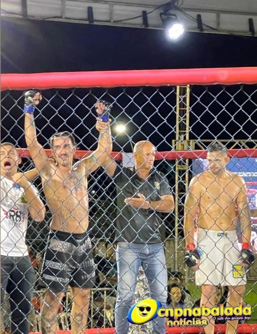 Lutador de MMA jiparanaense João Pedro conquista vitória no Mato Grosso
