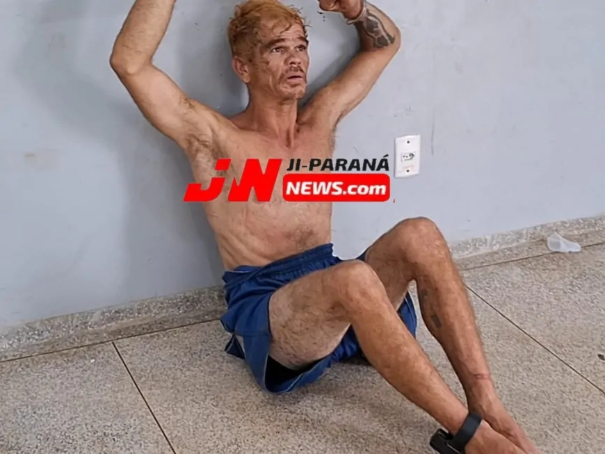 Polícia Militar prende elemento após tentativa de invadir casa