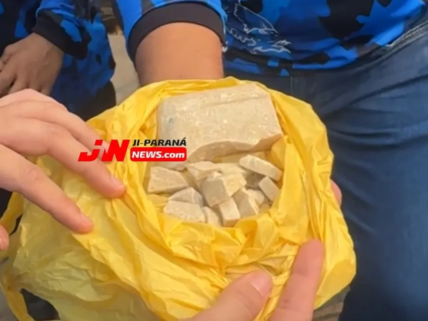 Policiais Mirins Encontram 206g de Crack Durante Ação de Limpeza em Ji-Paraná