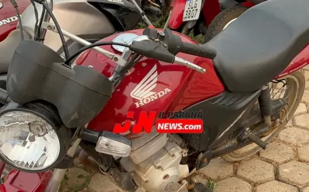 Motocicleta Furtada é Localizada pela Polícia em Ji-Paraná