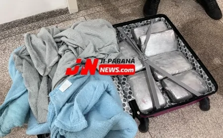 PRF Prende Mulher com 6,8 Kg de Skunk em Operação na BR-364