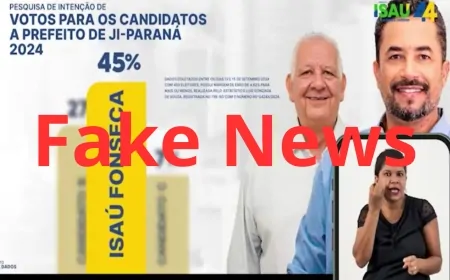 O FORA DA LEI | Prefeito Isau continua querendo enganar população com pesquisa irregular