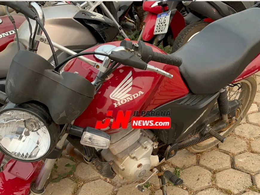 Motocicleta Furtada é Localizada pela Polícia em Ji-Paraná