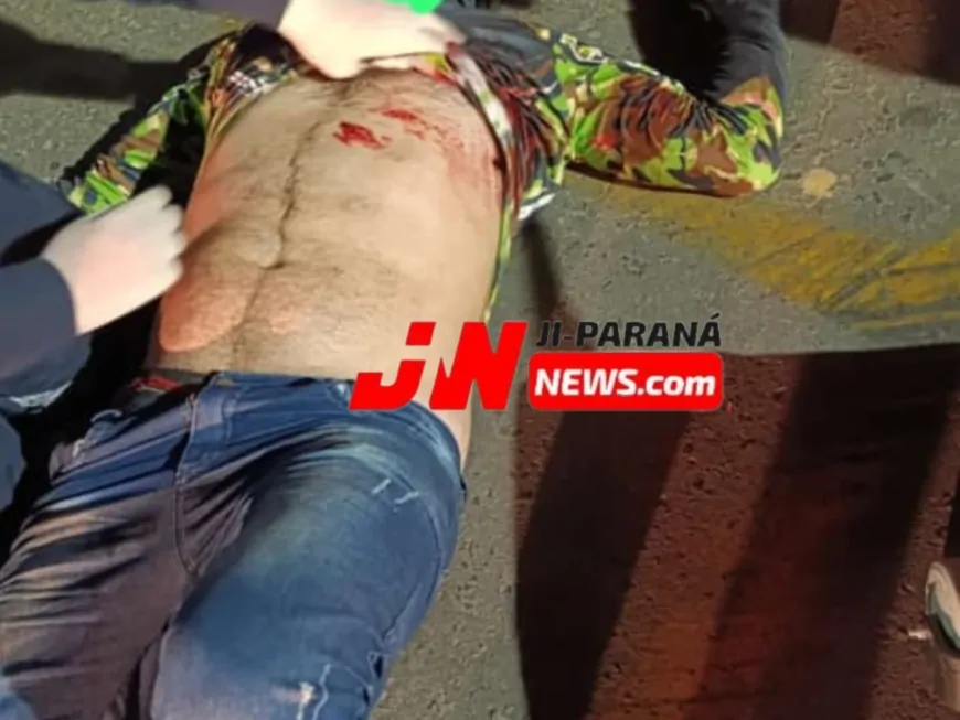 Motociclista Aponta Arma para Policial Militar e é Alvejado em Ji-Paraná