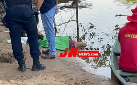 Corpo de Adolescente de 12 Anos É Encontrado por Moradores no Rio Machado, Ji-Paraná