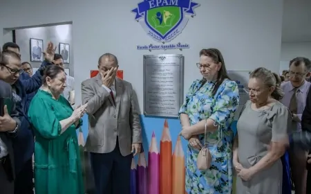 Igreja Assembleia de Deus inaugura Escola Pastor Agnaldo Muniz