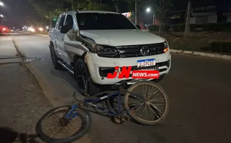 Ciclista morre em acidente fatal na BR-364 em Ji-Paraná