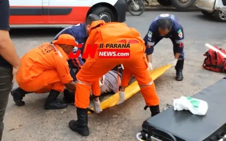 Acidente envolvendo carro e moto é registrado na T-18 com Linha-94