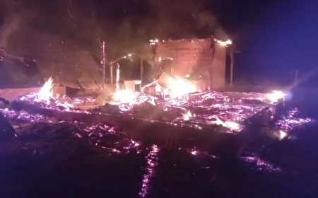 Tragédia em Ji-Paraná: Casa é Destruída por Raio Durante Tempestade