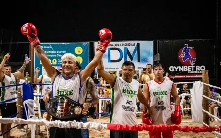Primeiro evento de ‘Beach Boxe’ movimenta artes marciais em Ji-Paraná