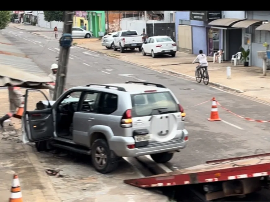 Colisão em Ji-Paraná deixa idosa ferida na T-19