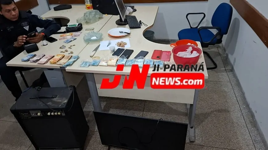Polícia Militar Prende Suspeito de Tráfico de Drogas no Bairro Jorge Teixeira