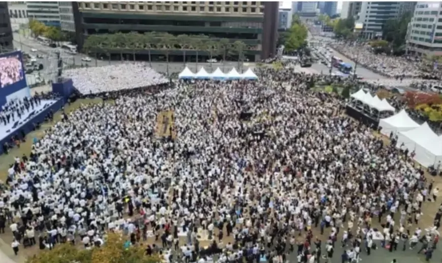 2 milhões de cristãos protestam contra ideologia de gênero e oram pela Coreia do Sul