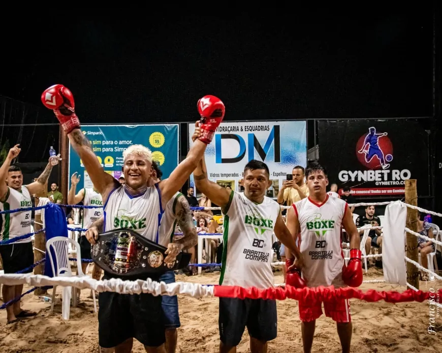 Primeiro evento de ‘Beach Boxe’ movimenta artes marciais em Ji-Paraná