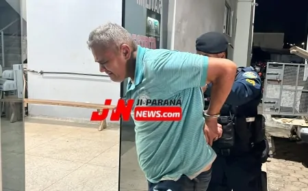 Polícia Militar Detém Suspeito de Furto Em Ji-Paraná