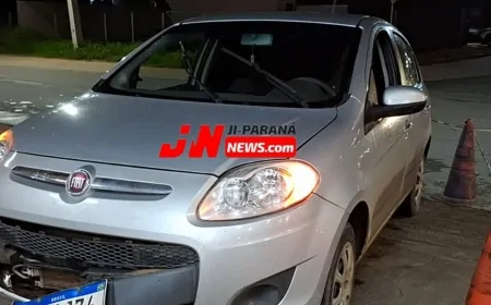 Corpo de Bombeiros socorre motociclista ferido em colisão na Rua Sena Madureira