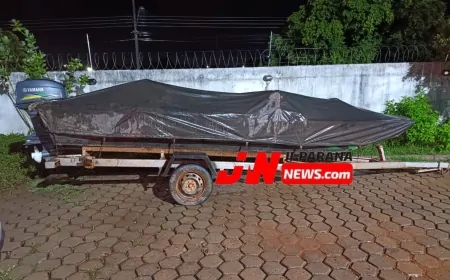 Polícia de Ji-Paraná Age Rápido e Recupera Barco Furtado